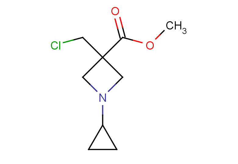 methyl 3-(chloromethyl)-1-cyclopropylazetidine-3-carboxylate