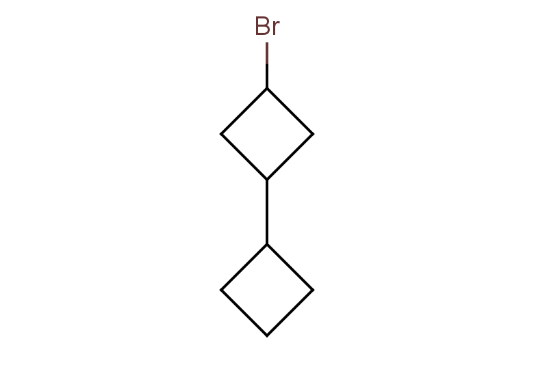 1-bromo-3-cyclobutylcyclobutane, Mixture of diastereomers