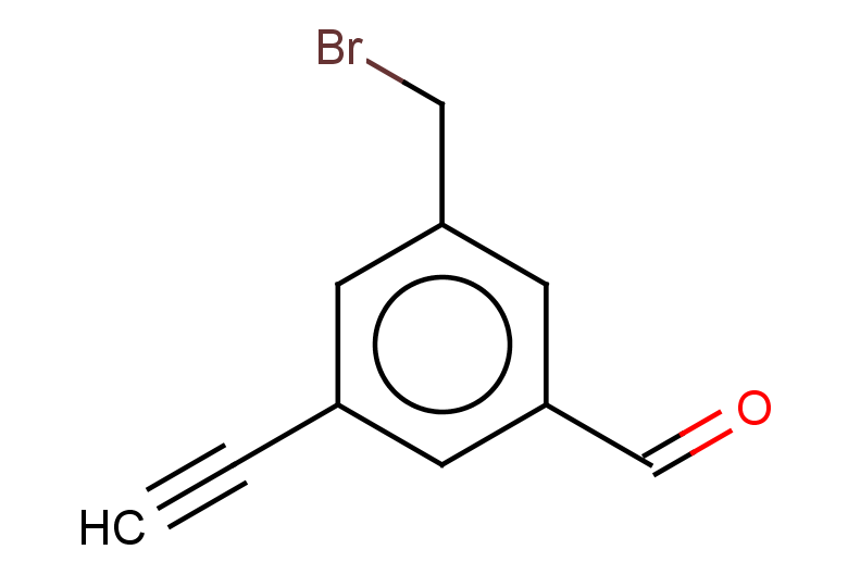 3-(bromomethyl)-5-ethynylbenzaldehyde