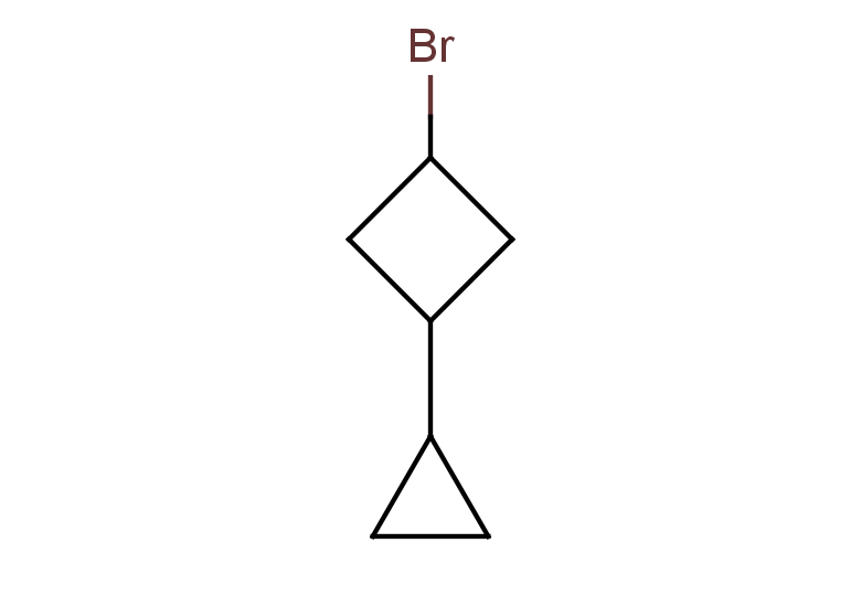 1-bromo-3-cyclopropylcyclobutane, Mixture of diastereomers