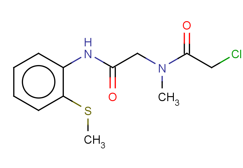 2-chloro-N-methyl-N-({[2-(methylsulfanyl)phenyl]carbamoyl}methyl)acetamide