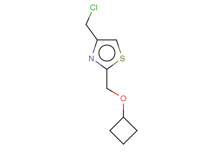 4-(chloromethyl)-2-(cyclobutoxymethyl)thiazole
