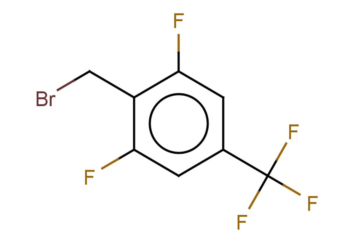 2-(bromomethyl)-1,3-difluoro-5-(trifluoromethyl)benzene