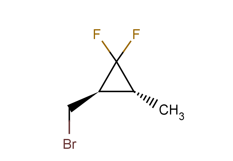 rac-(2R,3R)-2-(bromomethyl)-1,1-difluoro-3-methylcyclopropane, trans