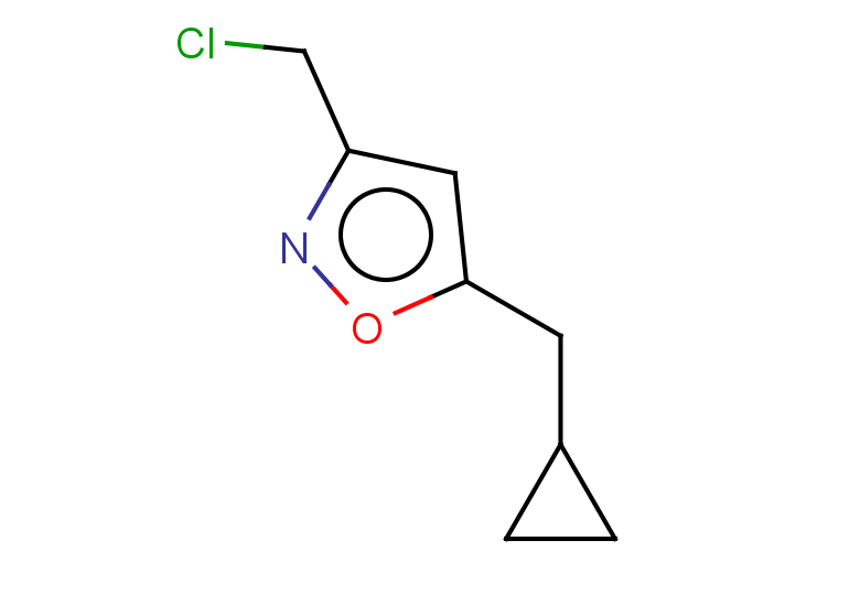 3-(chloromethyl)-5-(cyclopropylmethyl)-1,2-oxazole