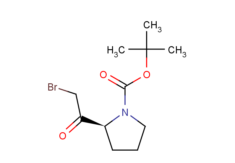 tert-butyl (2S)-2-(2-bromoacetyl)pyrrolidine-1-carboxylate