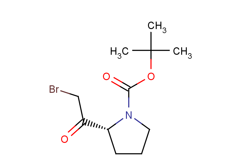 tert-butyl (2R)-2-(2-bromoacetyl)pyrrolidine-1-carboxylate