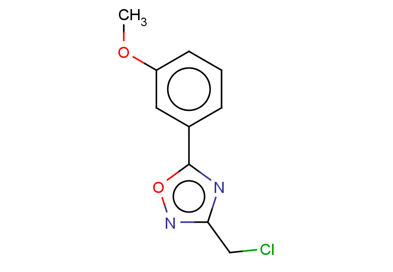 3-(chloromethyl)-5-(3-methoxyphenyl)-1,2,4-oxadiazole