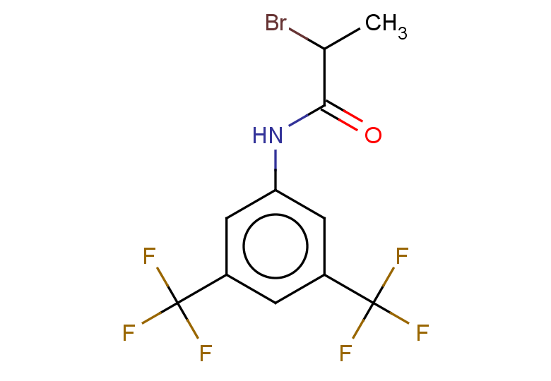 N-[3,5-bis(trifluoromethyl)phenyl]-2-bromopropanamide