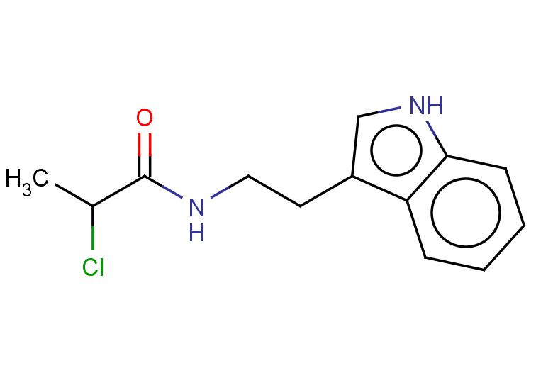 2-chloro-N-[2-(1H-indol-3-yl)ethyl]propanamide
