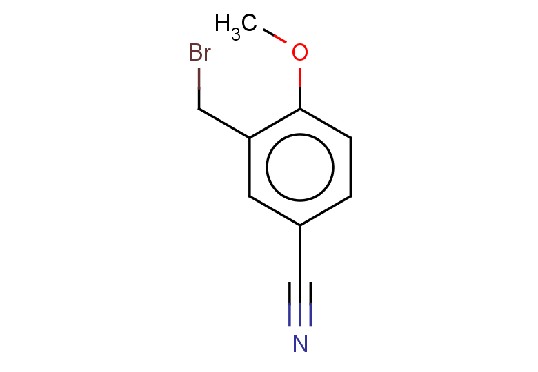 3-(bromomethyl)-4-methoxybenzonitrile