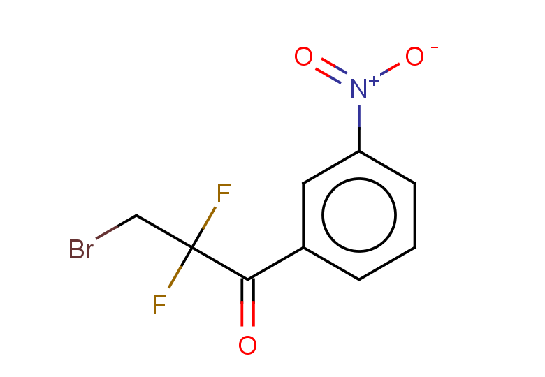 3-bromo-2,2-difluoro-1-(3-nitrophenyl)propan-1-one