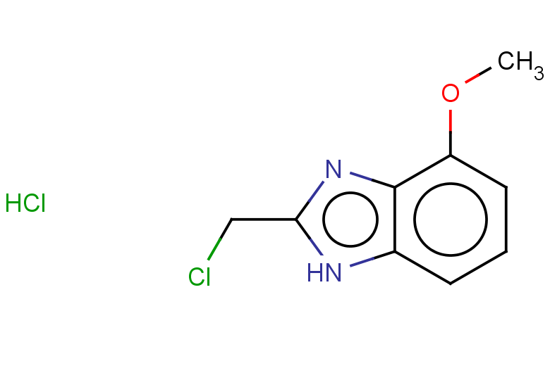 2-(chloromethyl)-4-methoxy-1H-1,3-benzodiazole hydrochloride