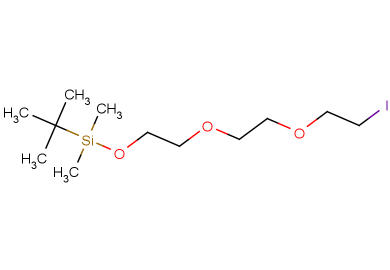 12-iodo-2,2,3,3-tetramethyl-4,7,10-trioxa-3-siladodecane