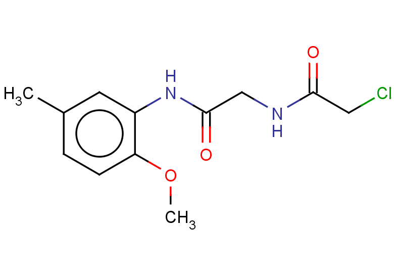 2-chloro-N-{[(2-methoxy-5-methylphenyl)carbamoyl]methyl}acetamide