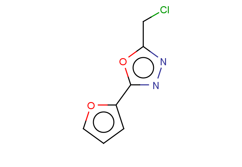 2-(chloromethyl)-5-(furan-2-yl)-1,3,4-oxadiazole