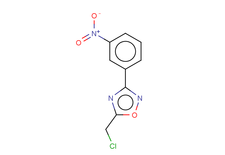5-(chloromethyl)-3-(3-nitrophenyl)-1,2,4-oxadiazole