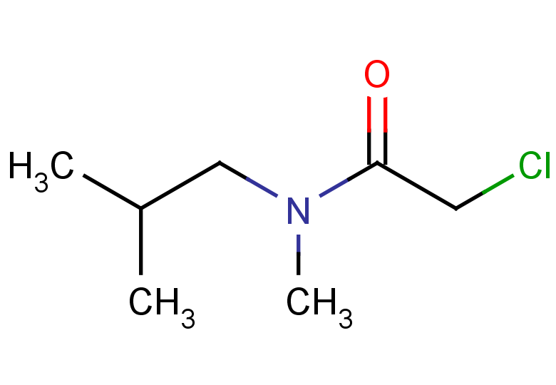 2-chloro-N-methyl-N-(2-methylpropyl)acetamide