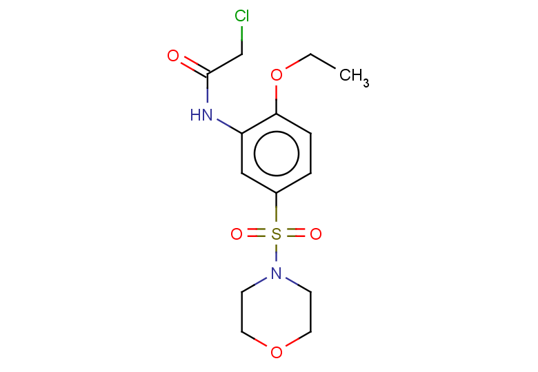 2-chloro-N-[2-ethoxy-5-(morpholine-4-sulfonyl)phenyl]acetamide