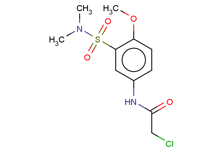 2-chloro-N-[3-(dimethylsulfamoyl)-4-methoxyphenyl]acetamide