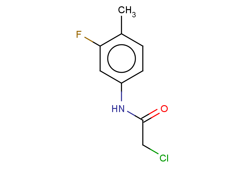 2-chloro-N-(3-fluoro-4-methylphenyl)acetamide