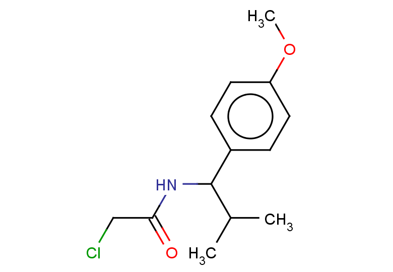 2-chloro-N-[1-(4-methoxyphenyl)-2-methylpropyl]acetamide