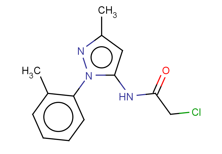 2-chloro-N-[3-methyl-1-(2-methylphenyl)-1H-pyrazol-5-yl]acetamide