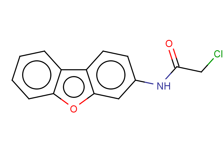 2-chloro-N-{8-oxatricyclo[7.4.0.0,2,7]trideca-1(9),2(7),3,5,10,12-hexaen-5-yl}acetamide