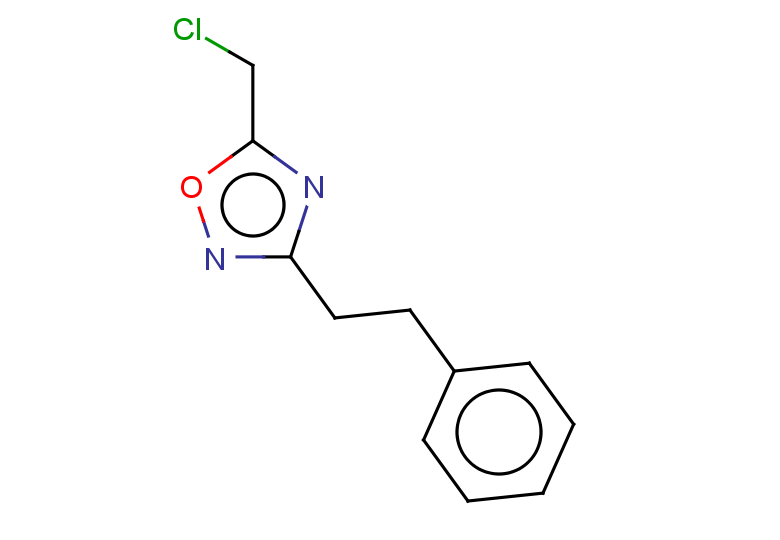 5-(chloromethyl)-3-(2-phenylethyl)-1,2,4-oxadiazole
