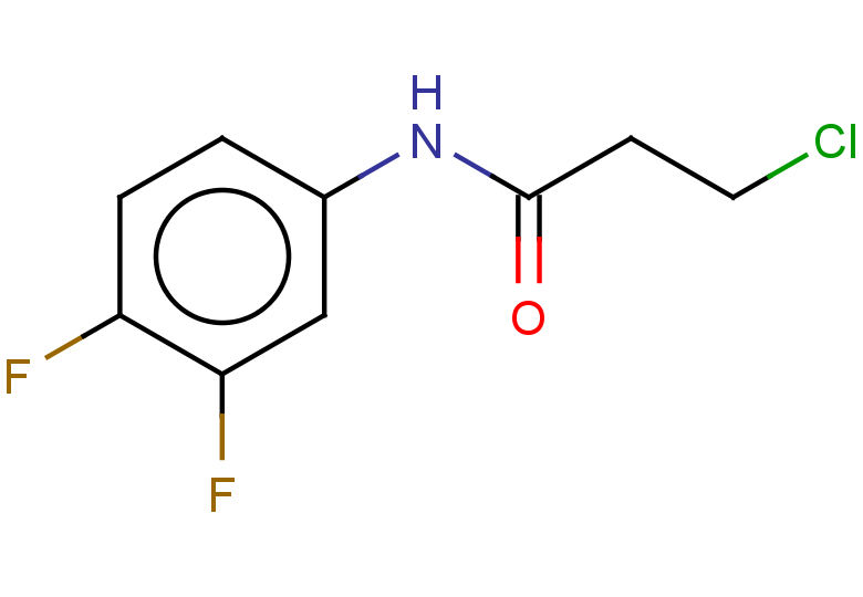 3-chloro-N-(3,4-difluorophenyl)propanamide