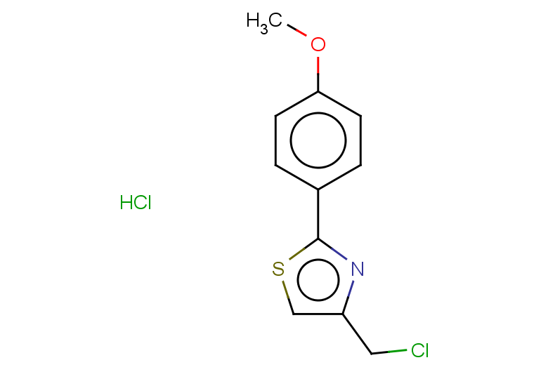 4-(chloromethyl)-2-(4-methoxyphenyl)-1,3-thiazole hydrochloride