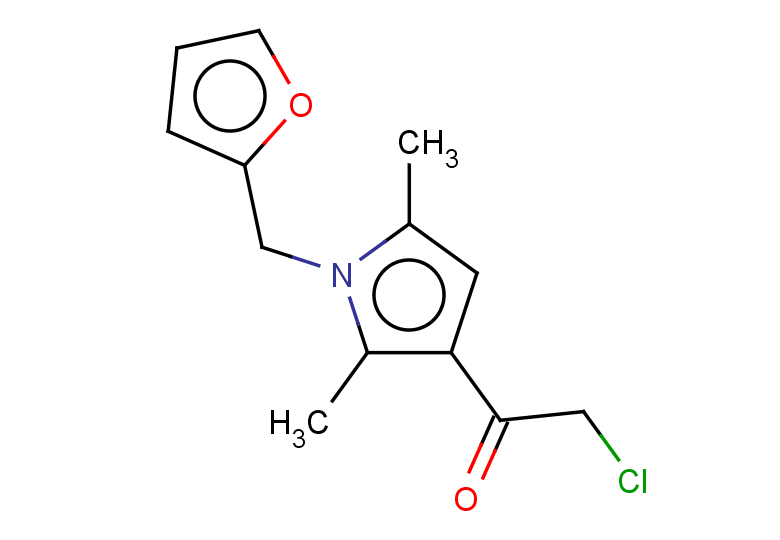 2-chloro-1-{1-[(furan-2-yl)methyl]-2,5-dimethyl-1H-pyrrol-3-yl}ethan-1-one