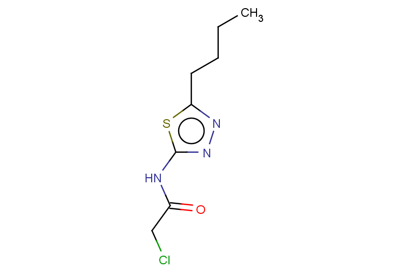 N-(5-butyl-1,3,4-thiadiazol-2-yl)-2-chloroacetamide