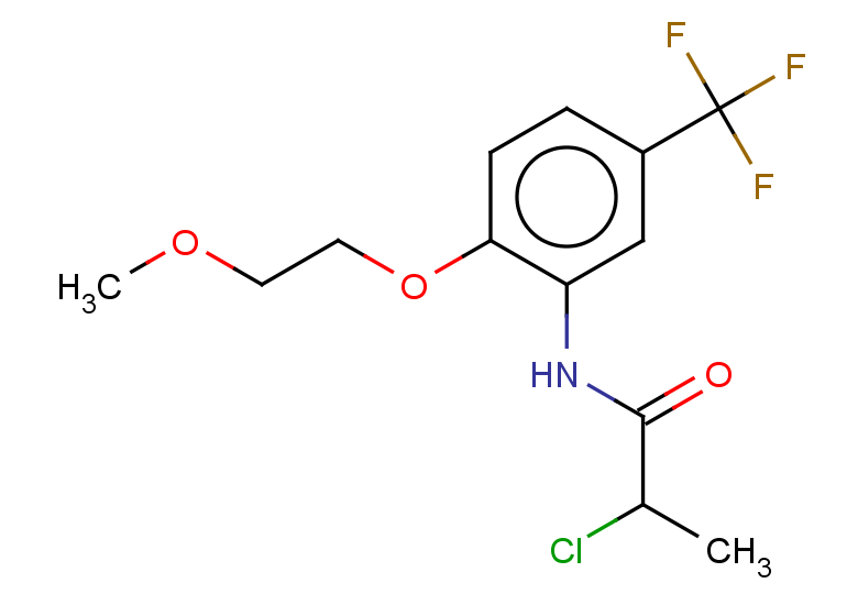 2-chloro-N-[2-(2-methoxyethoxy)-5-(trifluoromethyl)phenyl]propanamide