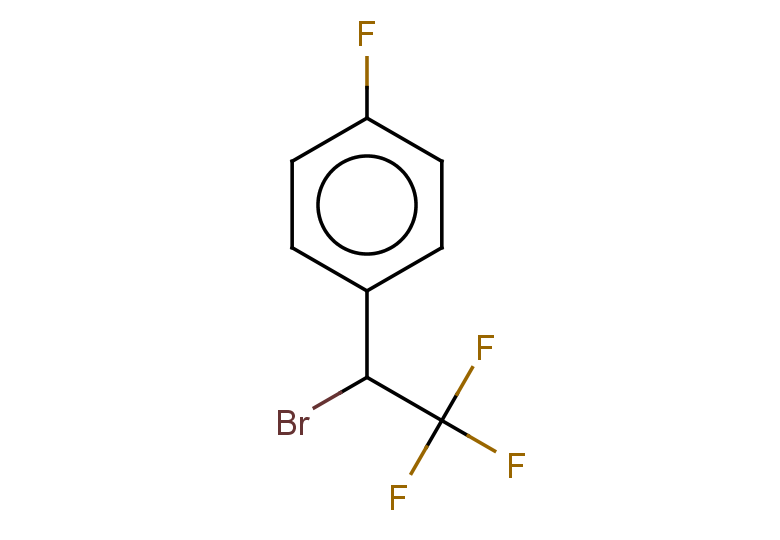 1-(1-bromo-2,2,2-trifluoroethyl)-4-fluorobenzene