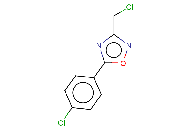 3-(chloromethyl)-5-(4-chlorophenyl)-1,2,4-oxadiazole