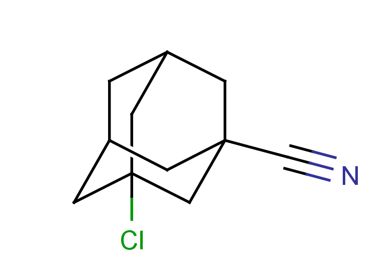 3-chloroadamantane-1-carbonitrile