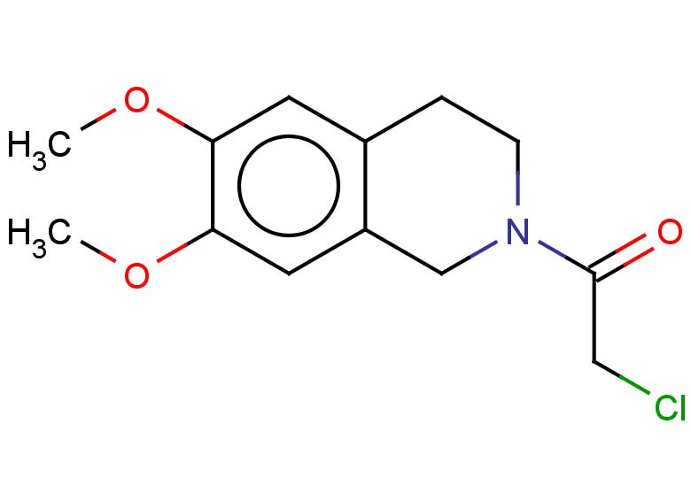 2-chloro-1-(6,7-dimethoxy-1,2,3,4-tetrahydroisoquinolin-2-yl)ethan-1-one