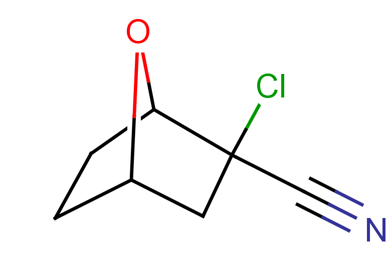 2-chloro-7-oxabicyclo[2.2.1]heptane-2-carbonitrile