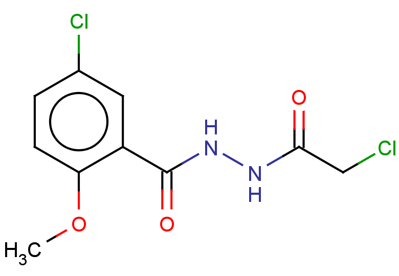 5-chloro-N'-(2-chloroacetyl)-2-methoxybenzohydrazide
