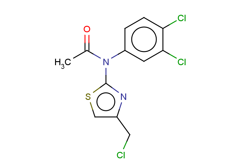 N-[4-(chloromethyl)-1,3-thiazol-2-yl]-N-(3,4-dichlorophenyl)acetamide