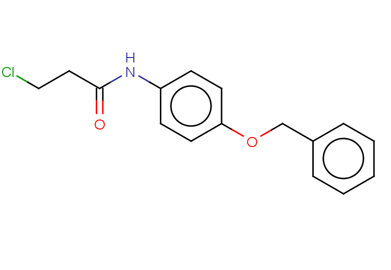 N-[4-(benzyloxy)phenyl]-3-chloropropanamide