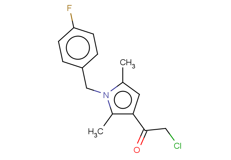 2-chloro-1-{1-[(4-fluorophenyl)methyl]-2,5-dimethyl-1H-pyrrol-3-yl}ethan-1-one