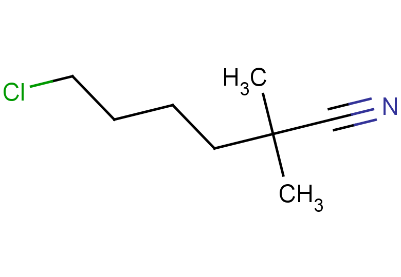 6-chloro-2,2-dimethylhexanenitrile