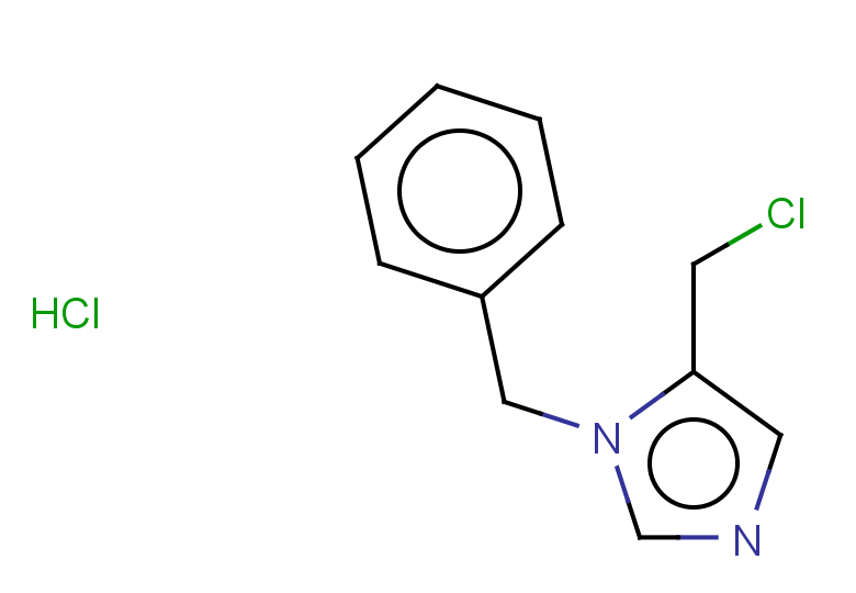 1-benzyl-5-(chloromethyl)-1H-imidazole hydrochloride
