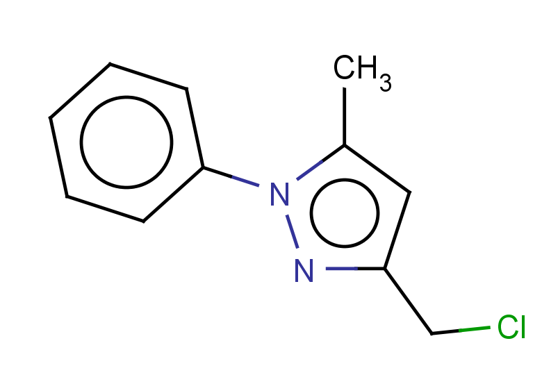 3-(chloromethyl)-5-methyl-1-phenyl-1H-pyrazole