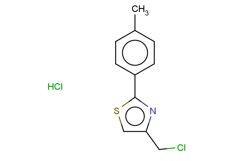 4-(chloromethyl)-2-(4-methylphenyl)-1,3-thiazole hydrochloride