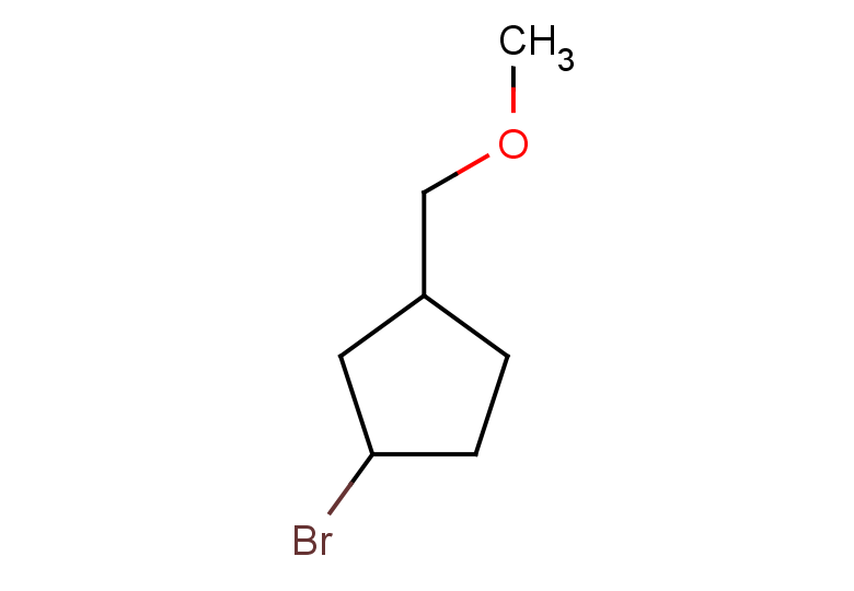 1-bromo-3-(methoxymethyl)cyclopentane, Mixture of diastereomers