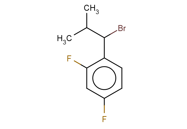 1-(1-bromo-2-methylpropyl)-2,4-difluorobenzene