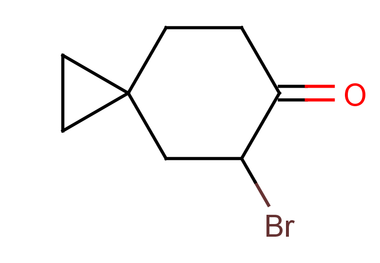 5-bromospiro[2.5]octan-6-one